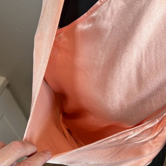 Lovers and Friends Crop Top L'Academie Light Peach Size Small NWT - Picture 8 of 11
